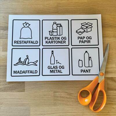 Print selv - Affaldssortering