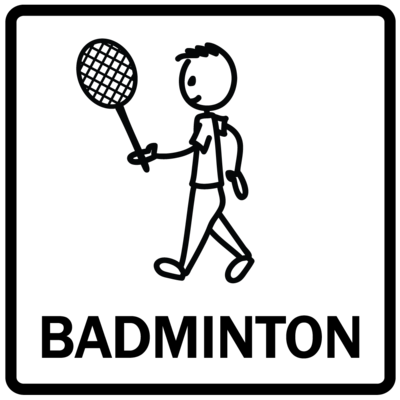 Magnet - Badminton, dreng