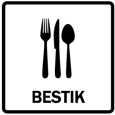 Sticker - Bestik