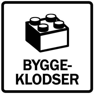 Sticker - Byggeklodser