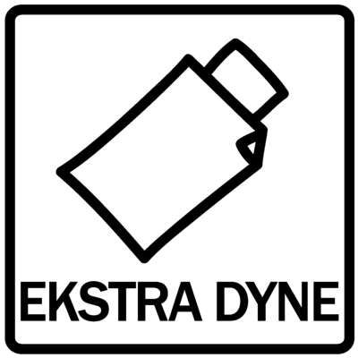 Piktogram - Ekstra dyne