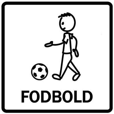 Piktogram - Fodbold