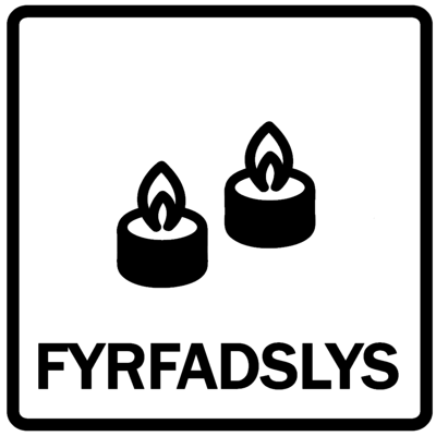 Piktogram - Fyrfadslys