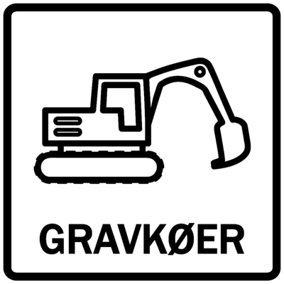 Sticker - Gravkøer