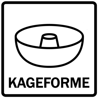 Piktogram - Kageforme