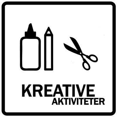 Piktogram - Kreative aktiviteter