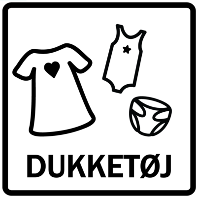 Piktogram - Dukketøj