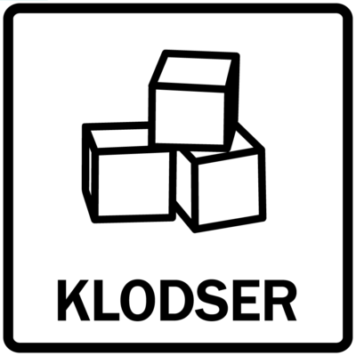 Piktogram - Klodser