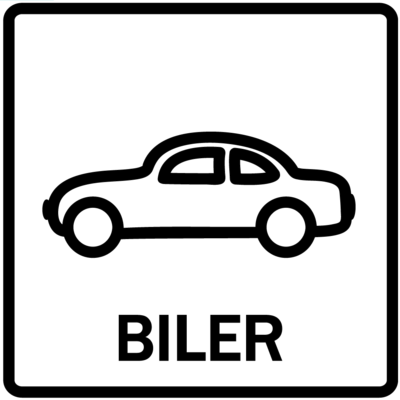 Sticker - Biler