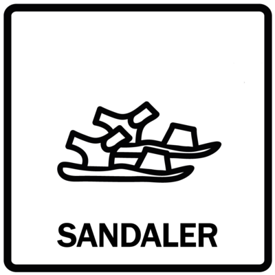 Piktogram - Sandaler