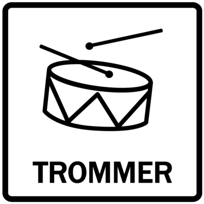 Piktogram - Trommer