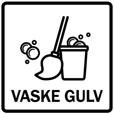 Magnet - Vaske gulv