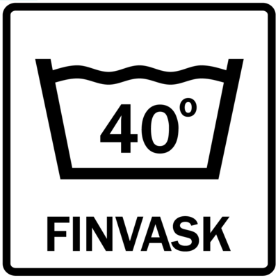 Vaskemærker - Finvask, 40 grader