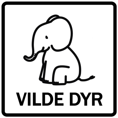 Sticker - Vilde dyr