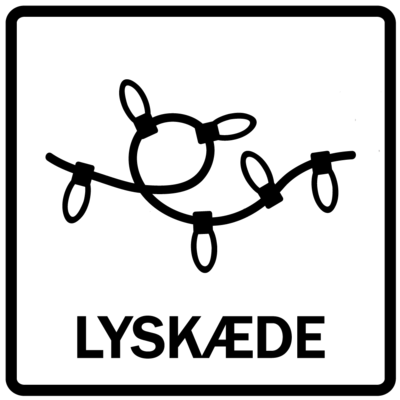 Piktogram - Lyskæde