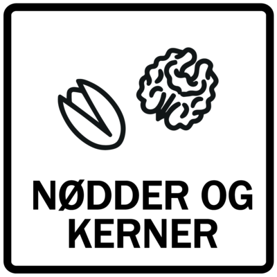 Sticker - Nødder og kerner