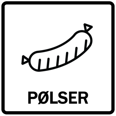 Sticker - Pølser