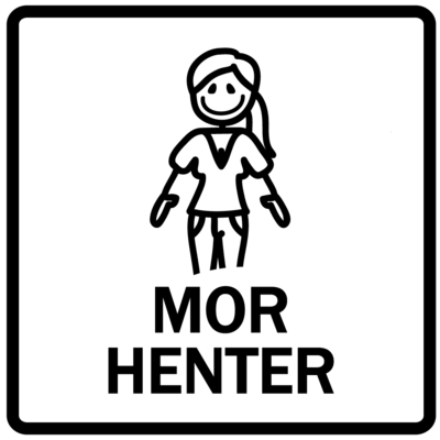 Piktogram - Mor henter